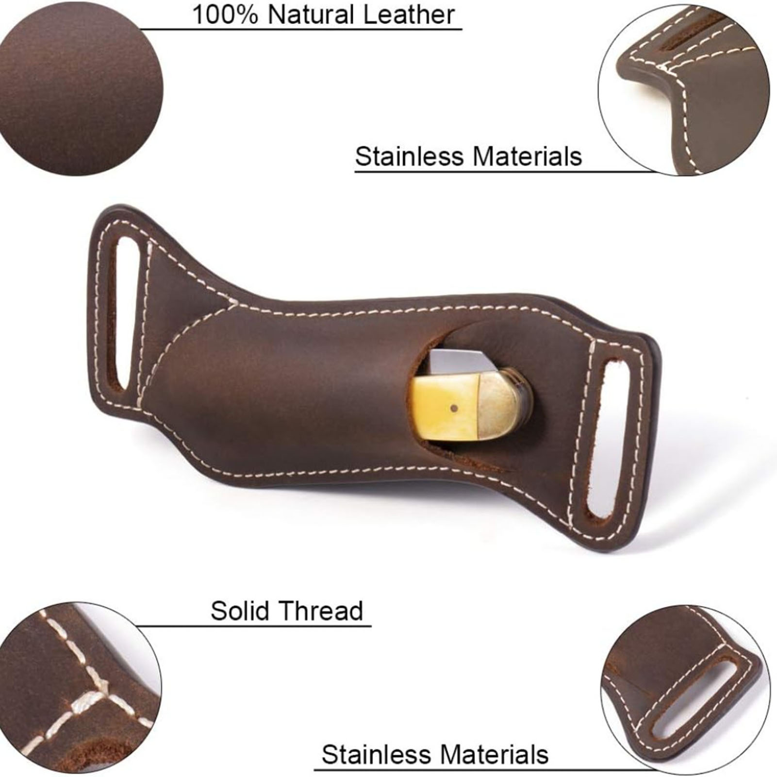 Protective Knife Durable for C - огляд і ціна Leather Edc. Carry Pouch