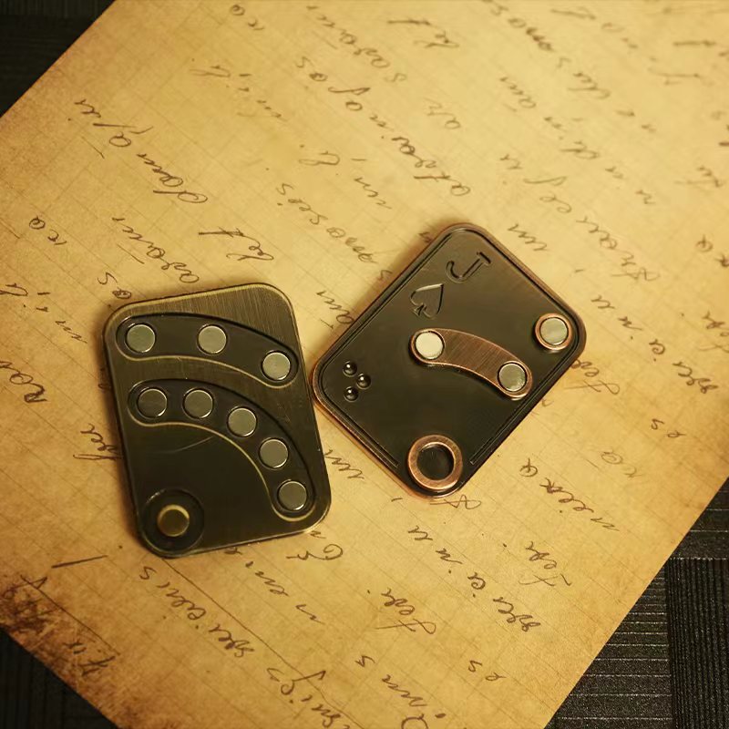 Poker J  Metal Skull Magnetic  - огляд і ціна Fidget Spinner Bearing