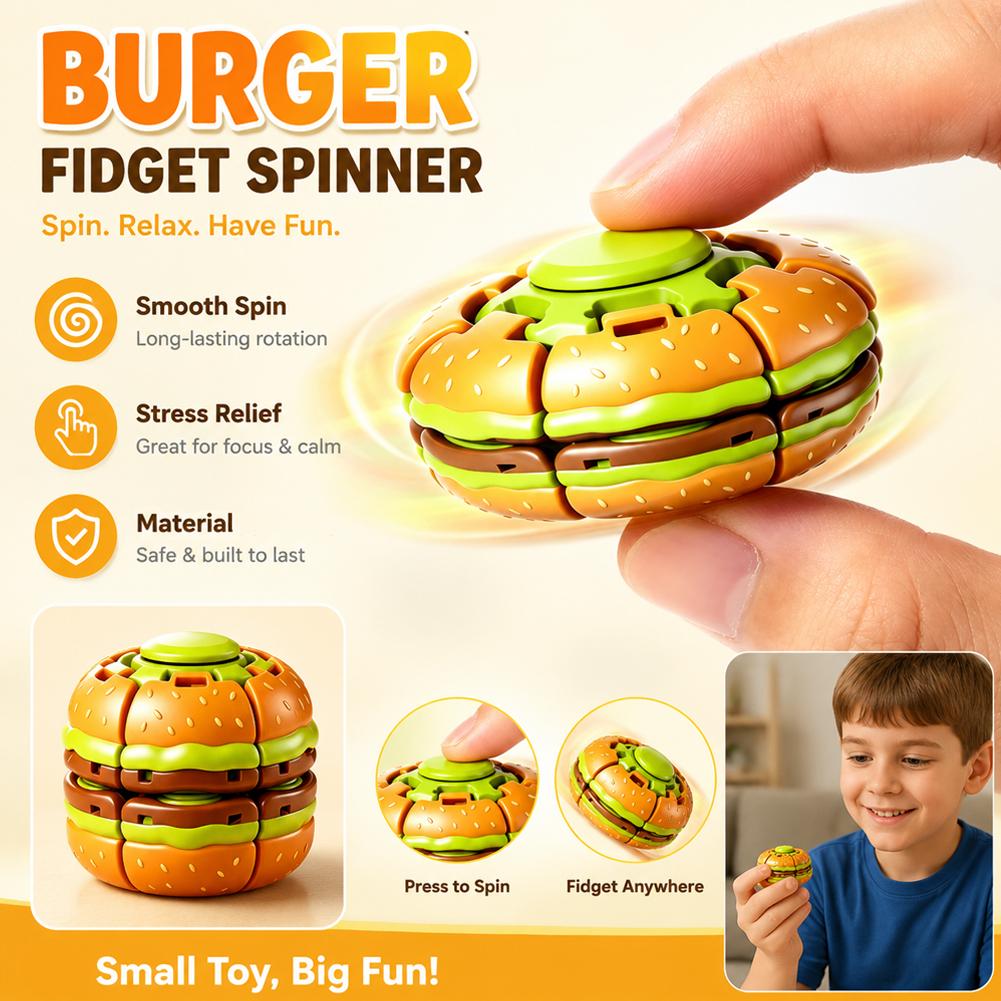 Humburger Fidget Spinner Toy R - огляд і ціна Fidget Spinner Bearing