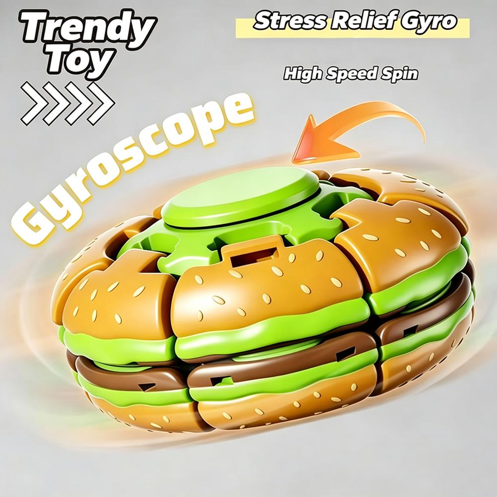 Burger Gyroscope Fidget Toy Fi - огляд і ціна Fidget Spinner Bearing