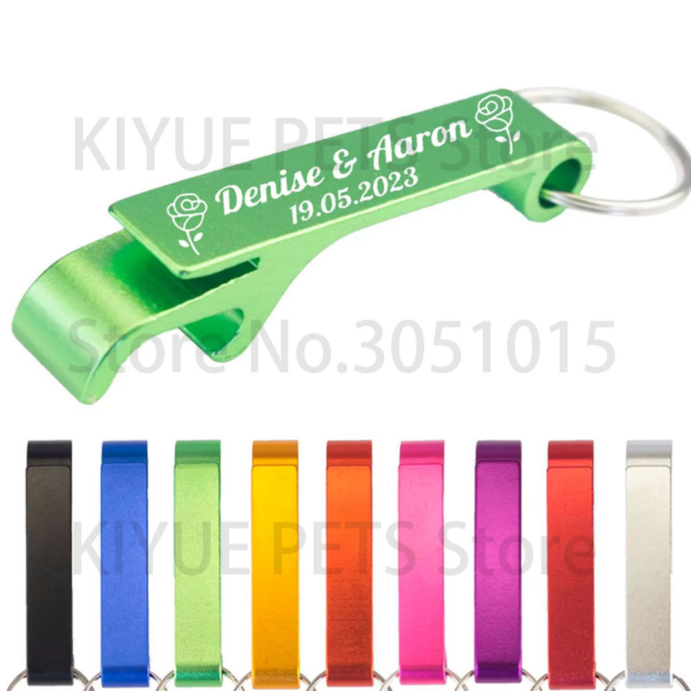 20 50 100Pcs Customized Small  - огляд і ціна Bottle Opener Keyring