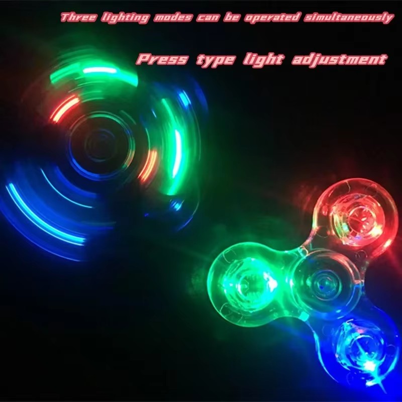 Crystal Luminous LED Light Fid - огляд і ціна Fidget Spinner Bearing